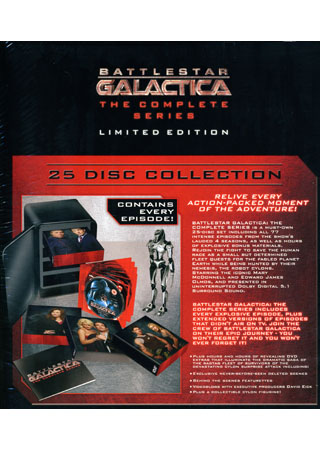Battlestar Galactica - Hela Serien (25-disc) - 2