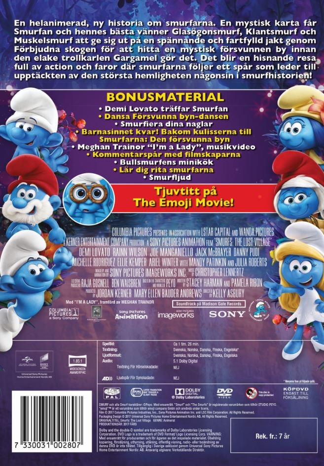 Smurfarna - Den Försvunna Byn - 2