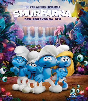 Smurfarna - Den Försvunna Byn (Blu-ray)