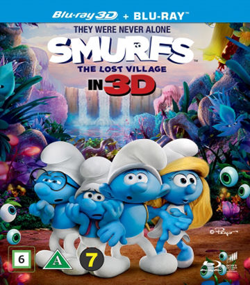 Smurfarna - Den Försvunna Byn (Real 3D + Blu-ray)