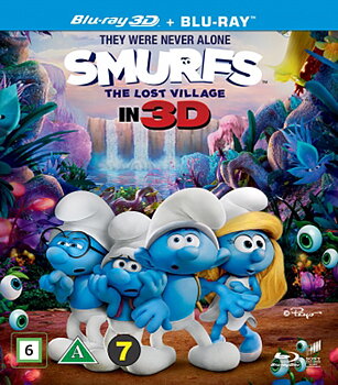 Smurfarna - Den Försvunna Byn (Real 3D + Blu-ray)