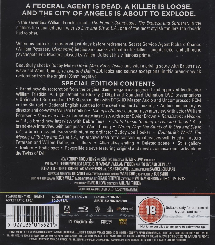 To Live And Die In L.A. (ej svensk text) (Blu-ray) - 2