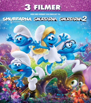 Smurfarna 1-3 (Blu-ray)