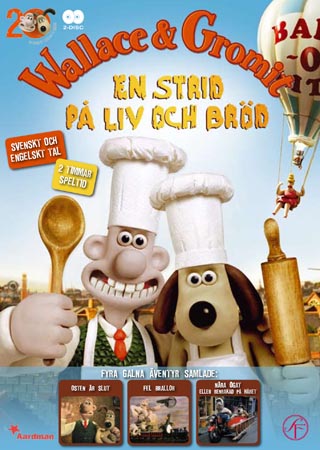 Wallace & Gromit - En Strid På Liv Och Bröd (+ 3 Andra Äventyr) (2-disc)