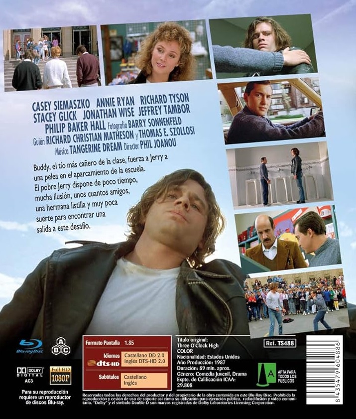 Three O'Clock High (ej svensk text) (Blu-ray) - 2