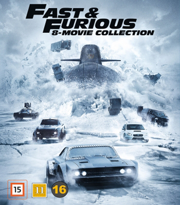 Fast & Furious 1-8 (Blu-ray)
