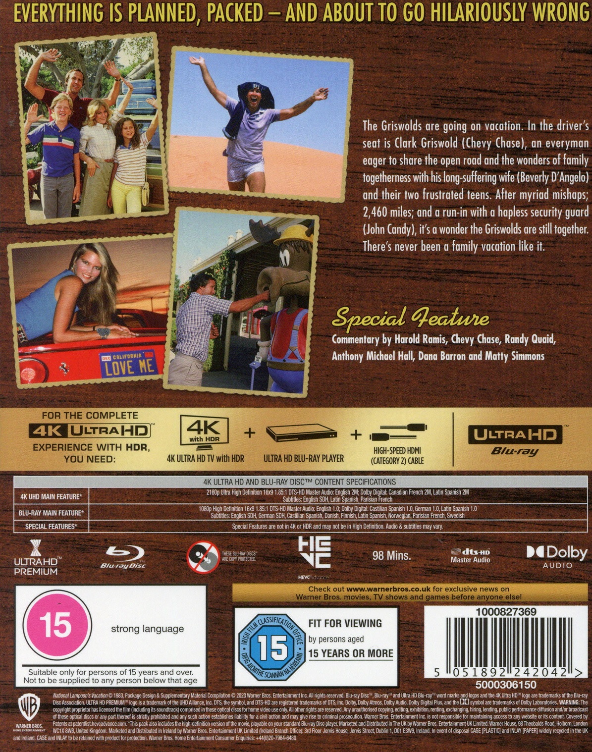 National Lampoon's Vacation (ej svensk text) (4K Ultra HD + Blu-ray) - 2