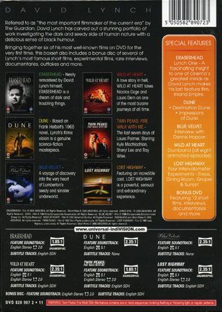 David Lynch Collection (7-disc) (ej svensk text) - 2