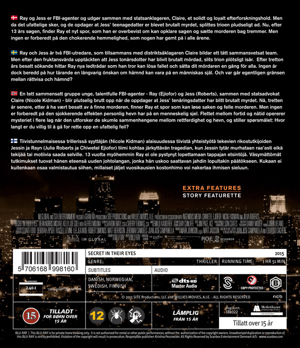 Secret In Their Eyes (Blu-ray) - 2