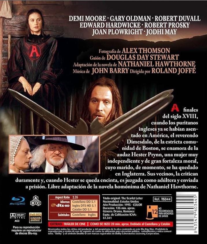 Scarlet Letter (ej svensk text) (Blu-ray) - 2