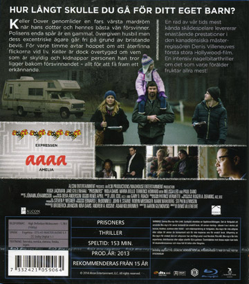 Prisoners (2013) (Blu-ray) (Begagnad) - 2