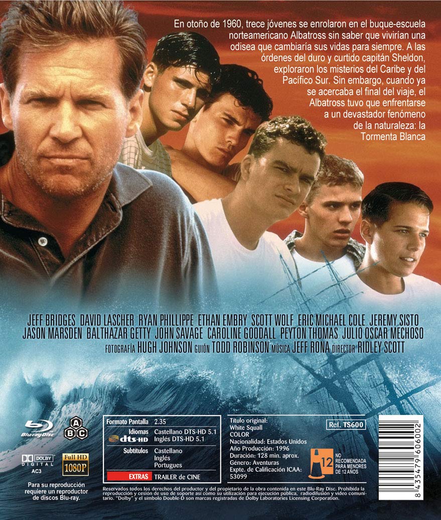 White Squall (ej svensk text) (Blu-ray) - 2
