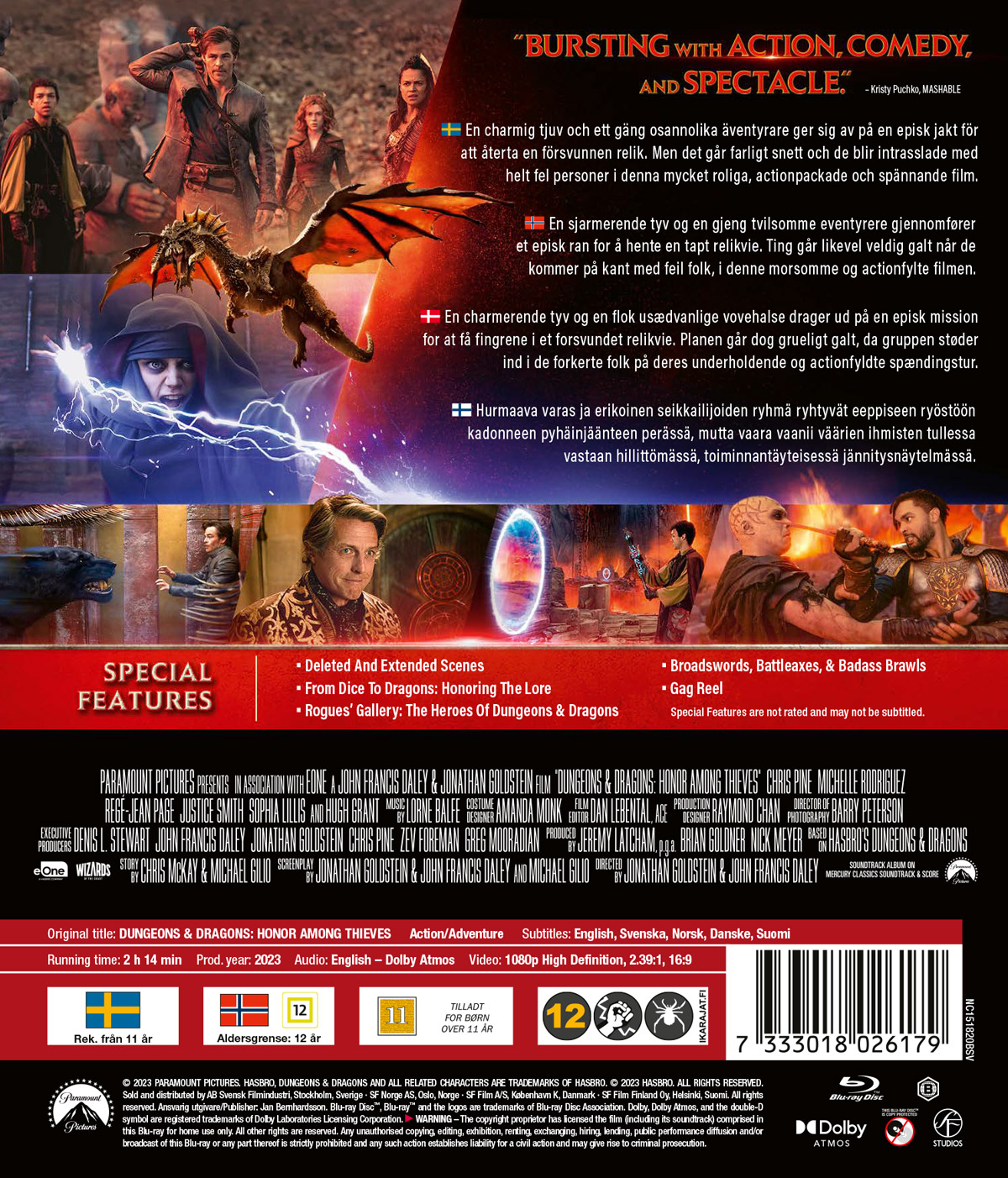 Dungeons & Dragons: Honor Among Thieves (Blu-ray) - 2