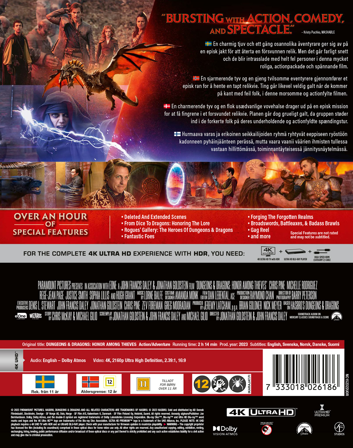 Dungeons & Dragons: Honor Among Thieves (4K Ultra HD) - 2