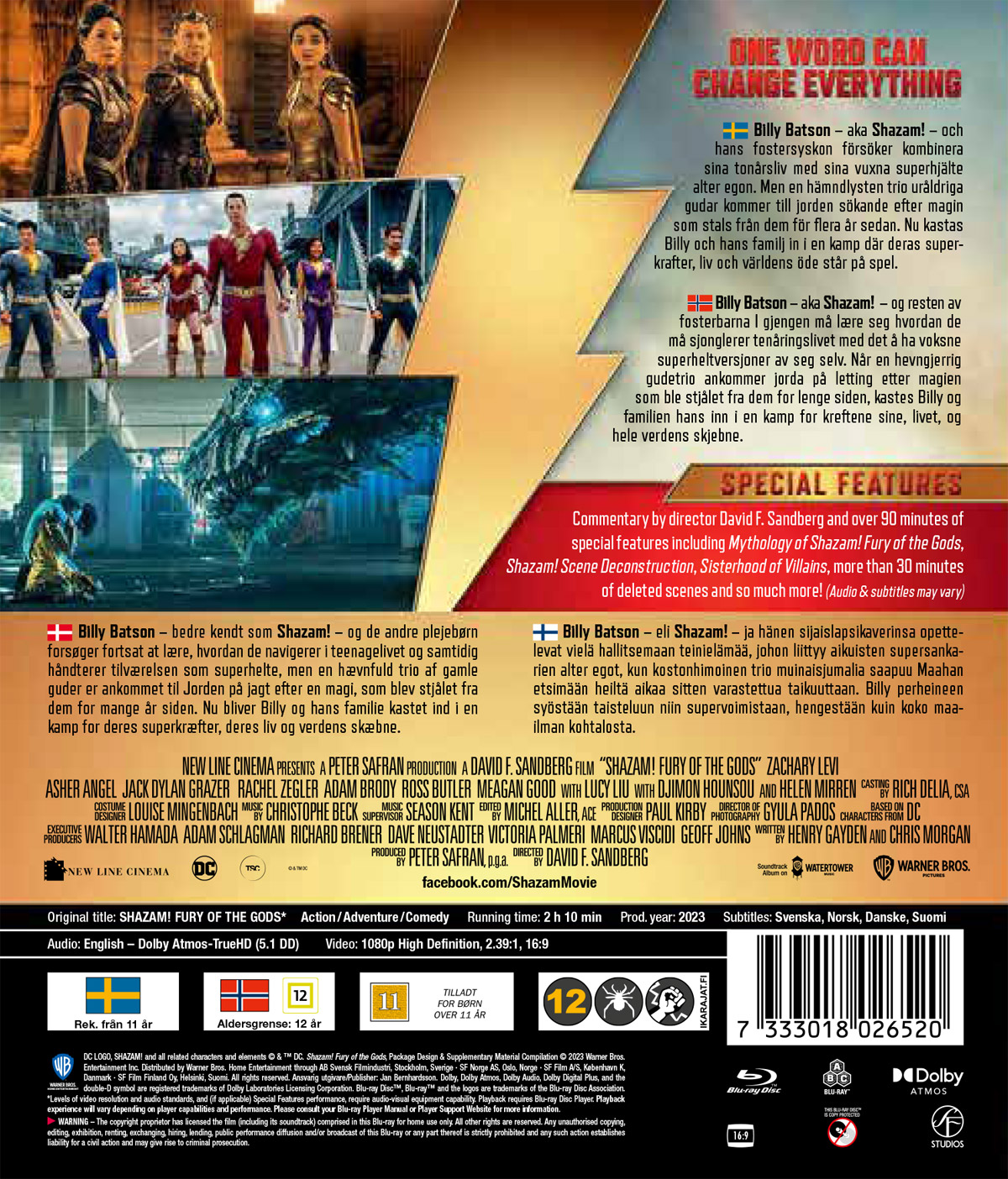 Shazam! Fury of the Gods (Blu-ray) - 2