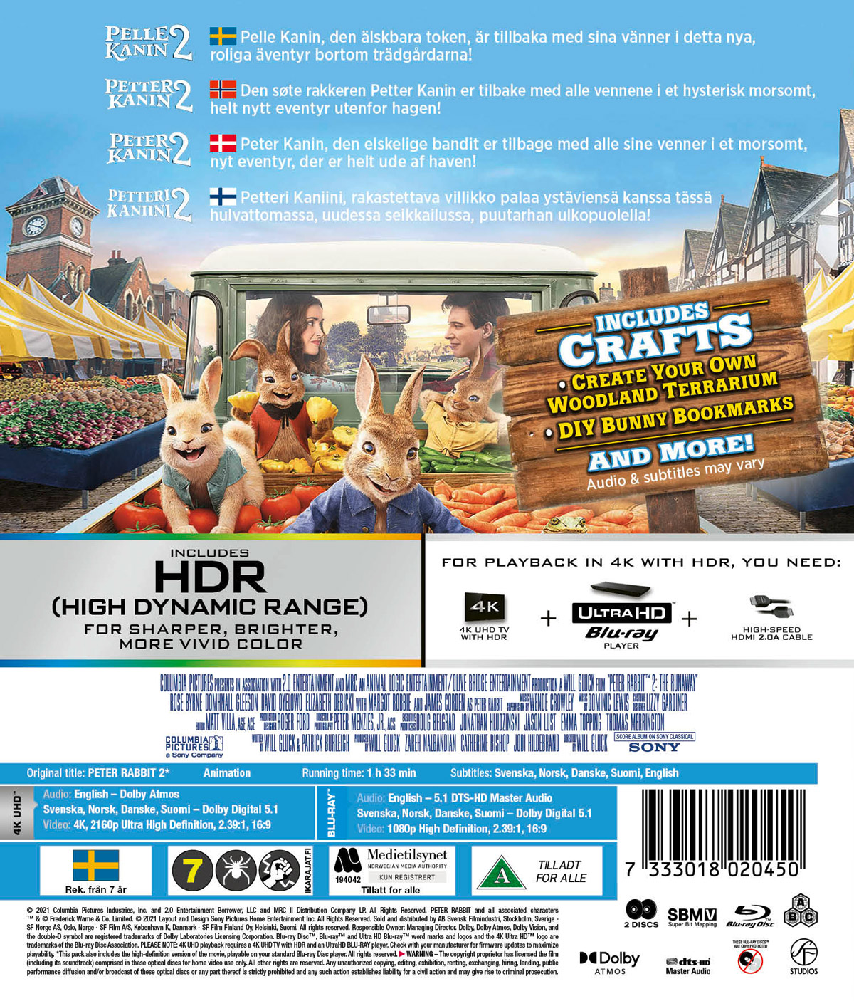 Pelle Kanin 2 (4K Ultra HD + Blu-ray) - 2