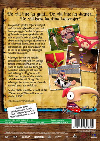 Tre Pantade Pirater - Avsnitt 14-26 - 2
