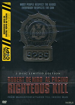 Righteous Kill (Steelbook) (2-disc) (Begagnad)