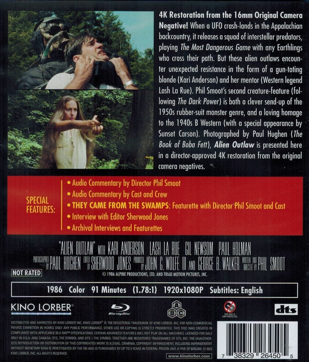 Alien Outlaw (ej svensk text) (Blu-ray) - 2