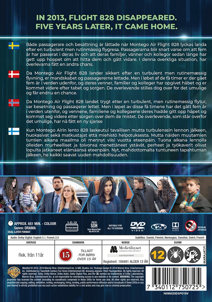 Manifest - Säsong 1 - 2
