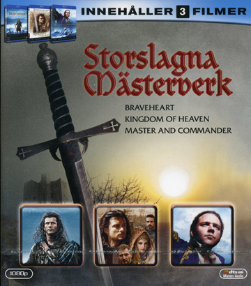 Storslagna Mästerverk (3-disc) (Blu-ray)