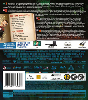 Goosebumps (Real 3D + Blu-ray) - 2