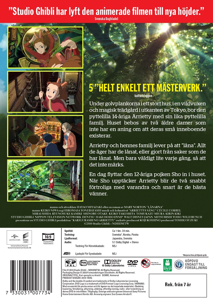 Lånaren Arrietty - 2