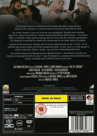 Age of Consent (ej svensk text) - 2