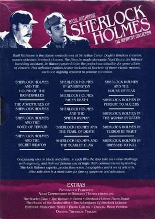 Sherlock Holmes - Definitive Collection (7-disc) (ej svensk text) - 2