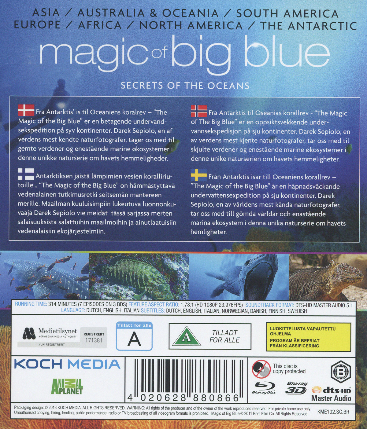 Magic of Big Blue (Real 3D + Blu-ray) - 2