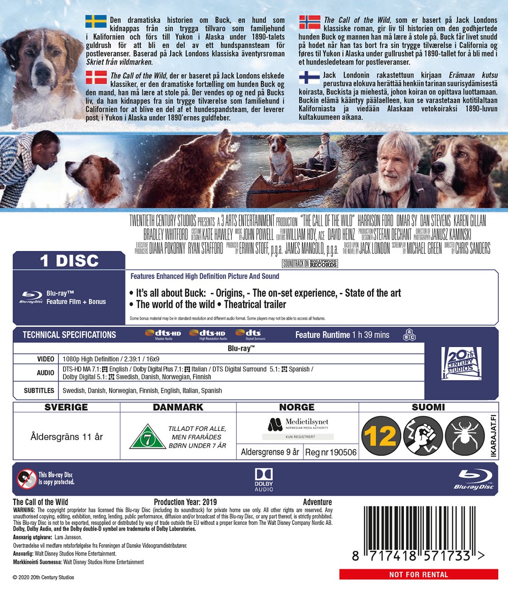 The Call of the Wild (Blu-ray) - 2