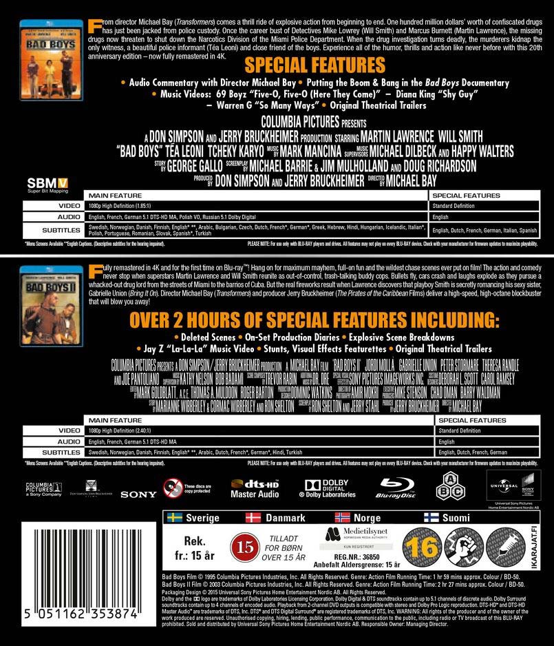 Bad Boys I & II (Blu-ray) - 2