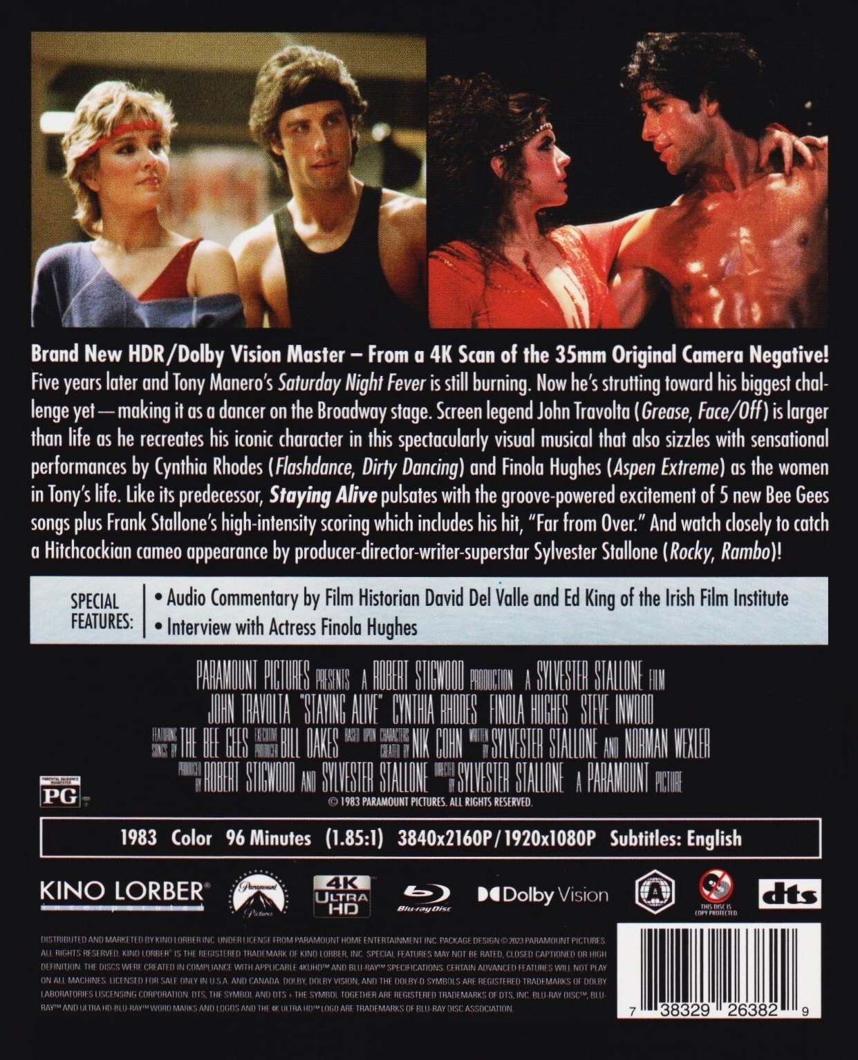 Staying Alive (ej svensk text) (4K Ultra HD + Blu-ray) - 2