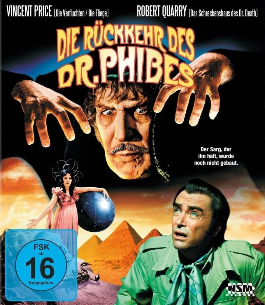 Dr. Phibes Rises Again (ej svensk text) (Blu-ray)