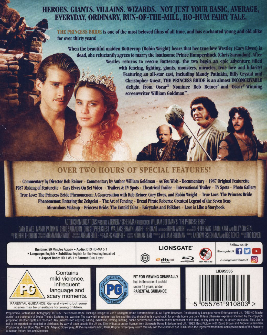 Princess Bride (Blu-ray) (ej svensk text) - 2