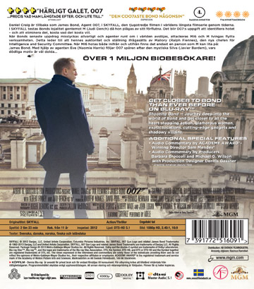 Skyfall (Blu-ray) (Begagnad) - 2