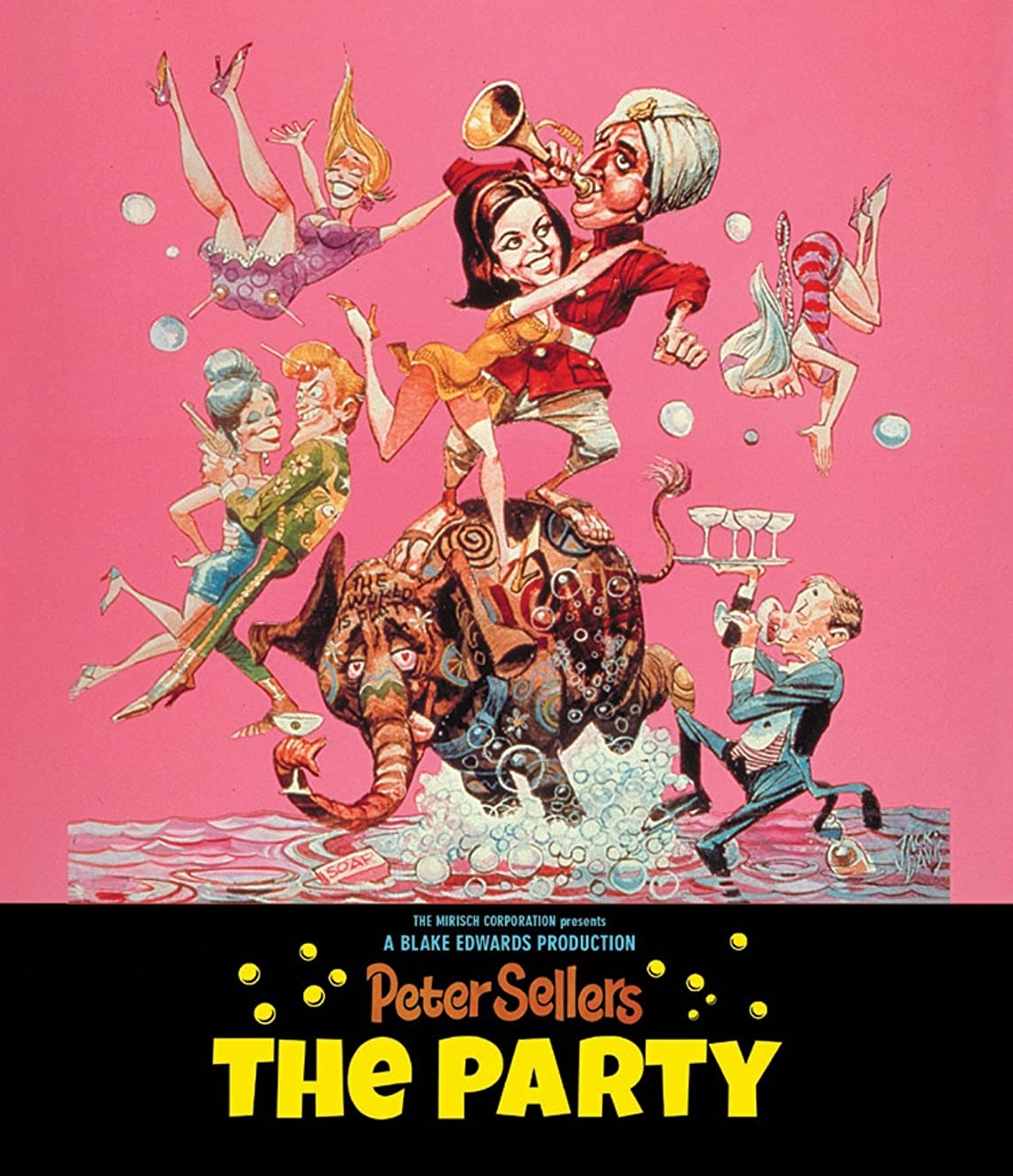 The Party (ej svensk text) (Blu-ray)
