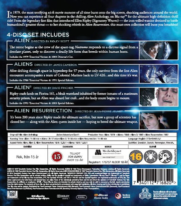 Alien - Anthology Collection (4-disc) (Blu-ray) - 2