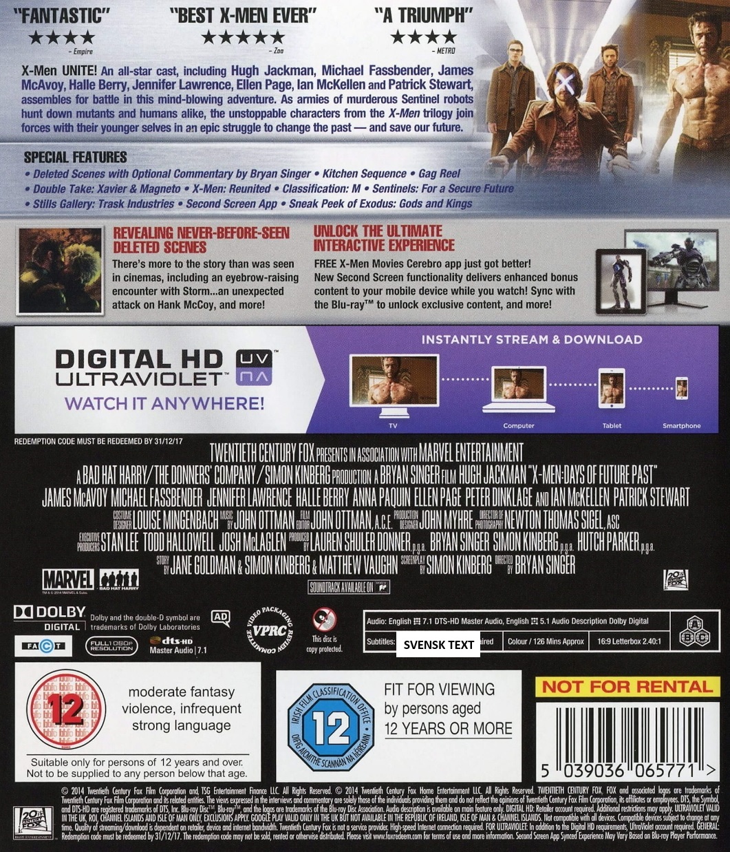 X-Men - Days of Future Past (Blu-ray) - 2