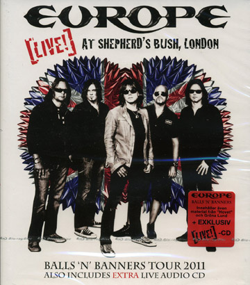 Europe - Live At Shepherd's Bush, London (Blu-ray + CD)