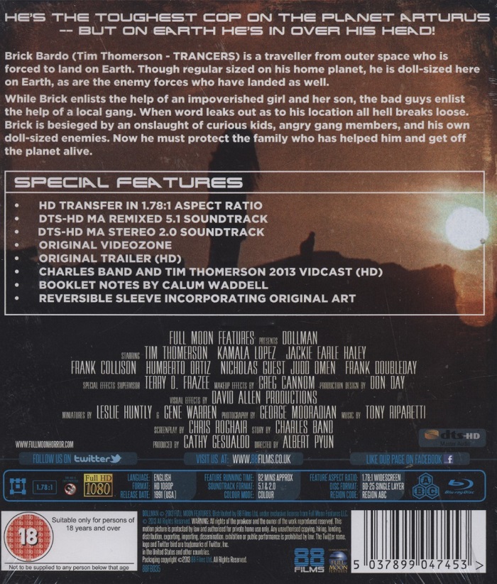 Dollman (ej svensk text) (Blu-ray) - 2