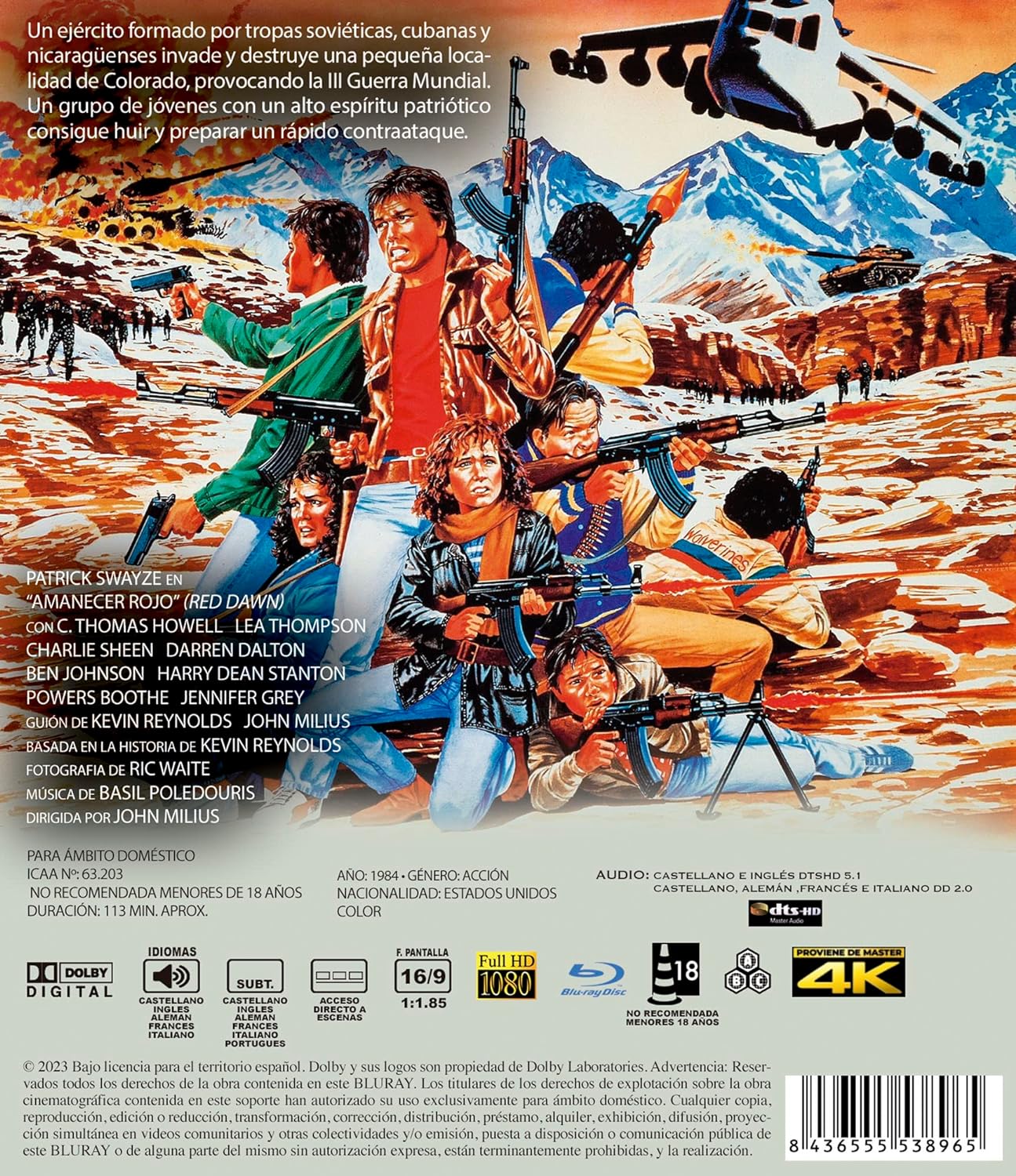 Red Dawn (ej svensk text) (Blu-ray) - 2