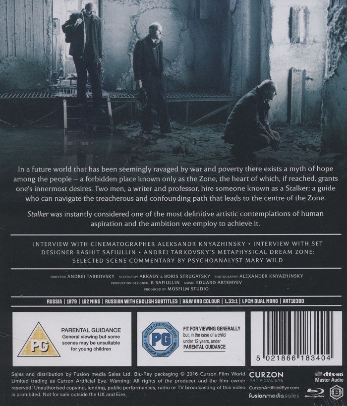 Stalker (ej svensk text) (Blu-ray) - 2