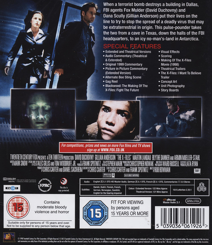 Arkiv X - Fight the Future (Blu-ray) - 2