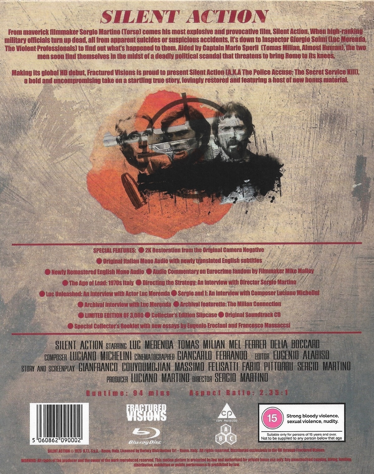 Silent Action (Limited Edition) (ej svensk text) (Blu-ray + CD) - 2