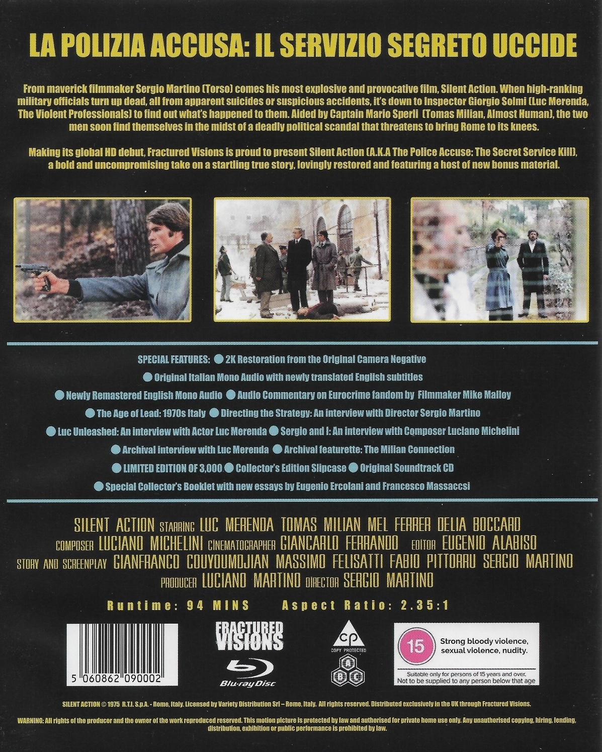 Silent Action (Limited Edition) (ej svensk text) (Blu-ray + CD) - 4