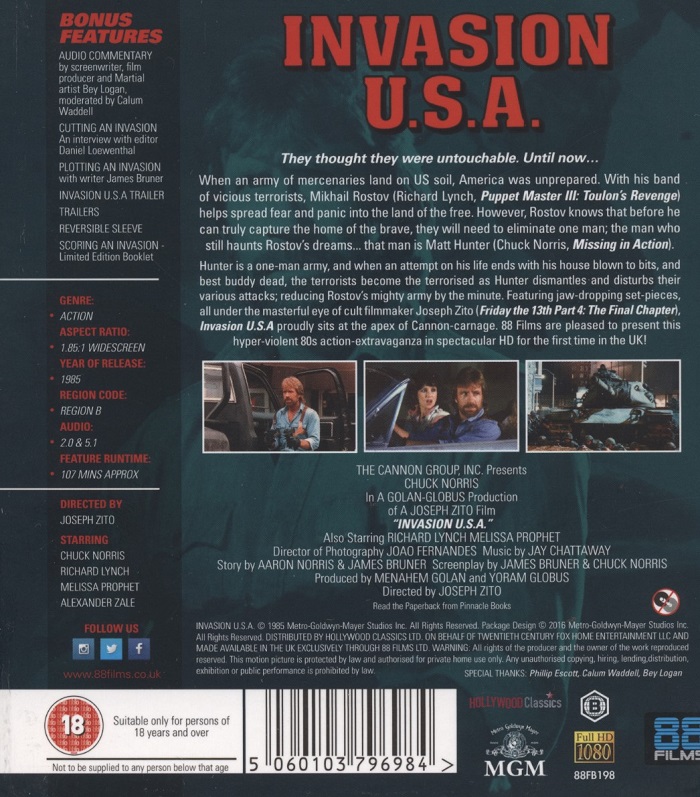 Invasion U.S.A. (ej svensk text) (Blu-ray) - 2