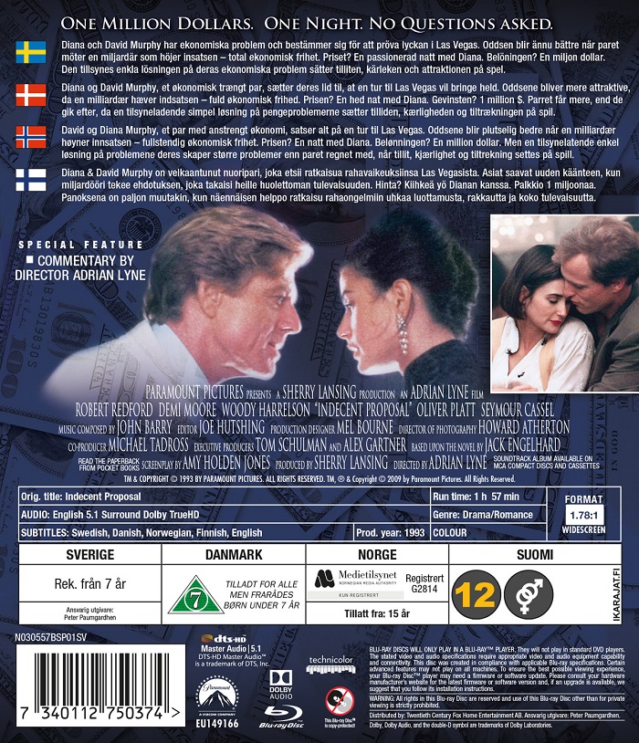 Indecent Proposal (Blu-ray) - 2