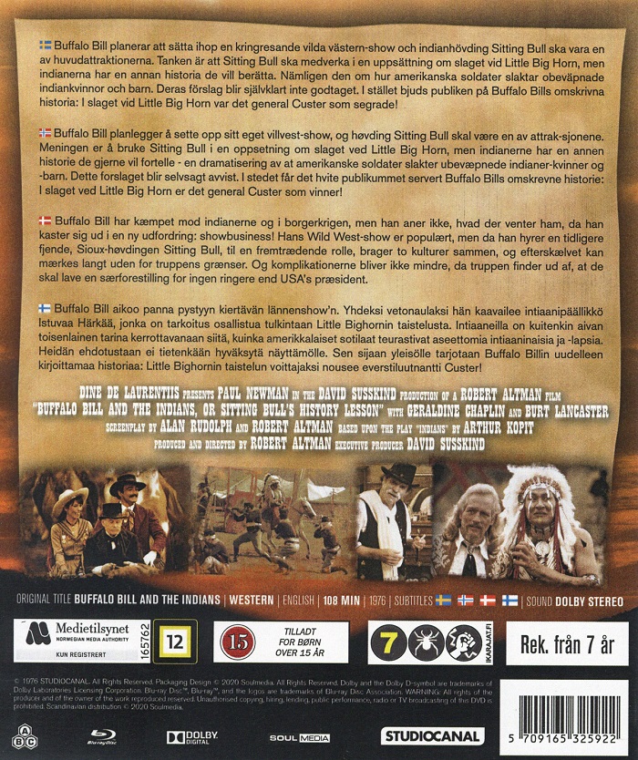 Buffalo Bill And the Indians (Blu-ray) - 2