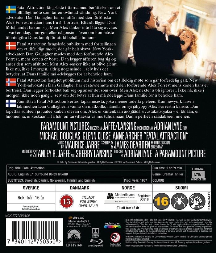 Fatal Attraction (Blu-ray) - 2